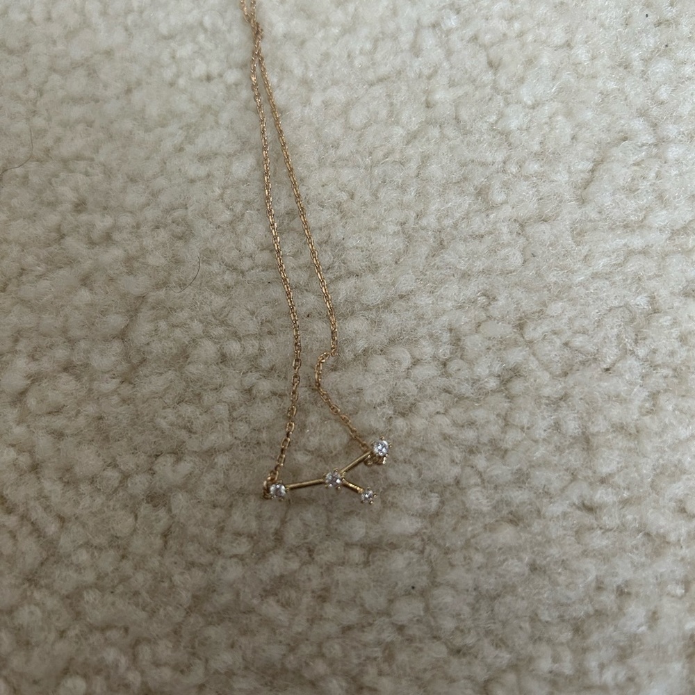 Gold colored adjustable bracelet